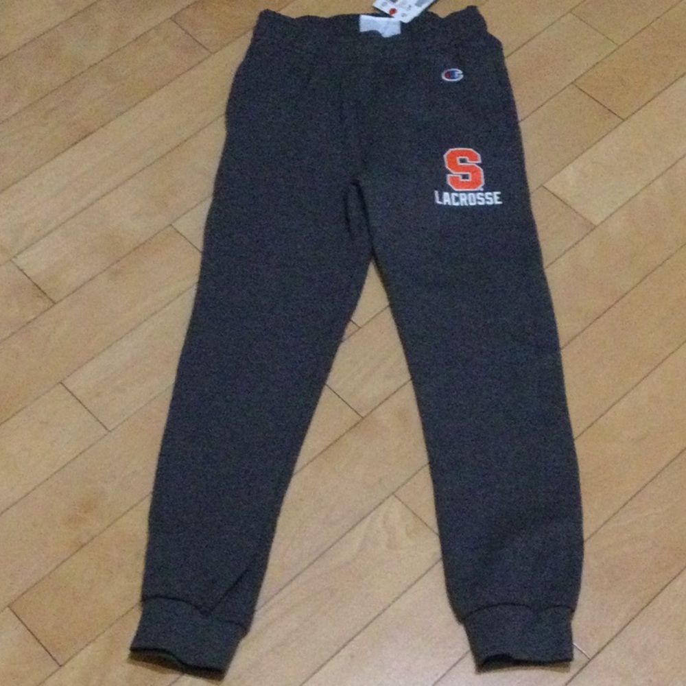 Champion Lacrosse New with Tags Sweatpants Grey YM (7-8)